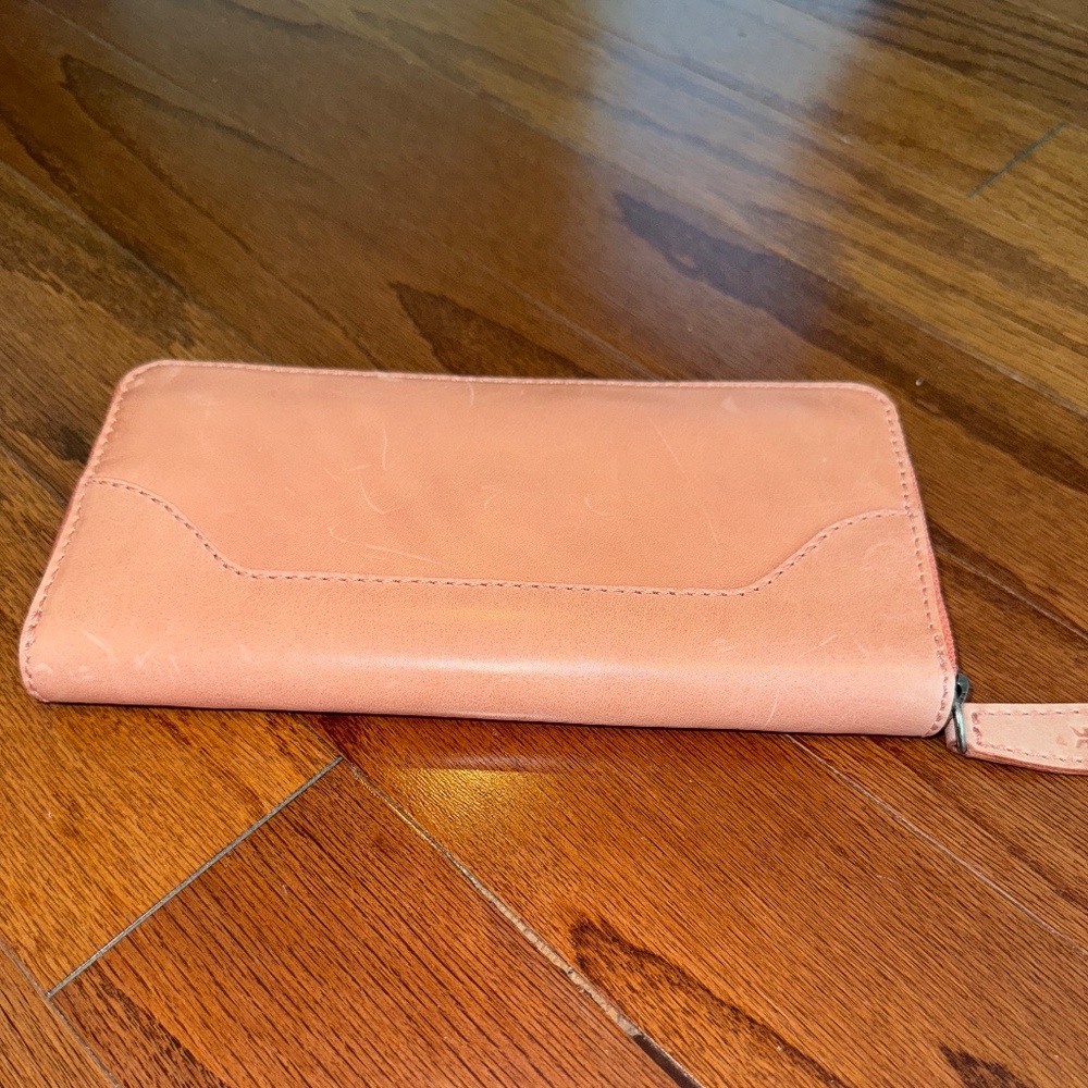 Frye Melissa zip around wallet